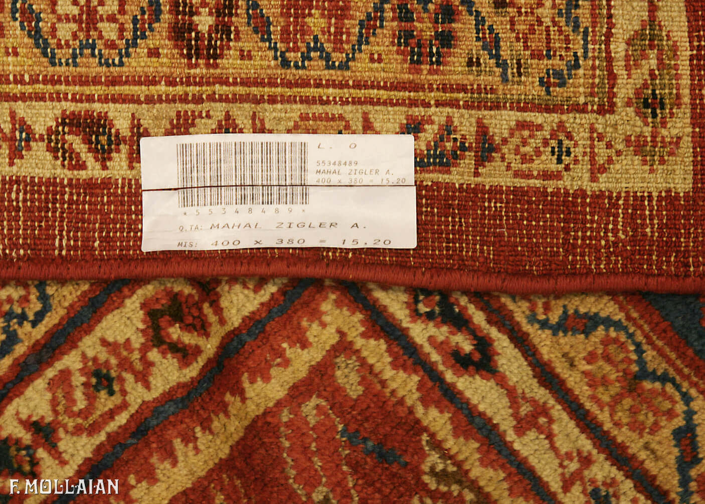 Antique Persian Mahal Ziegler Carpet n°:55348489